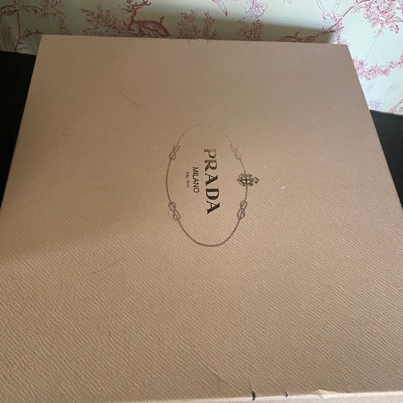 Prada Buckle-Strap Ankle Boots Black Suede Size 39 High Heel Booties - Picture 7 of 7